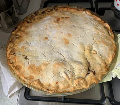 Low-Protein Mushroom Pie (Perfect for Special Metabolic Diets)