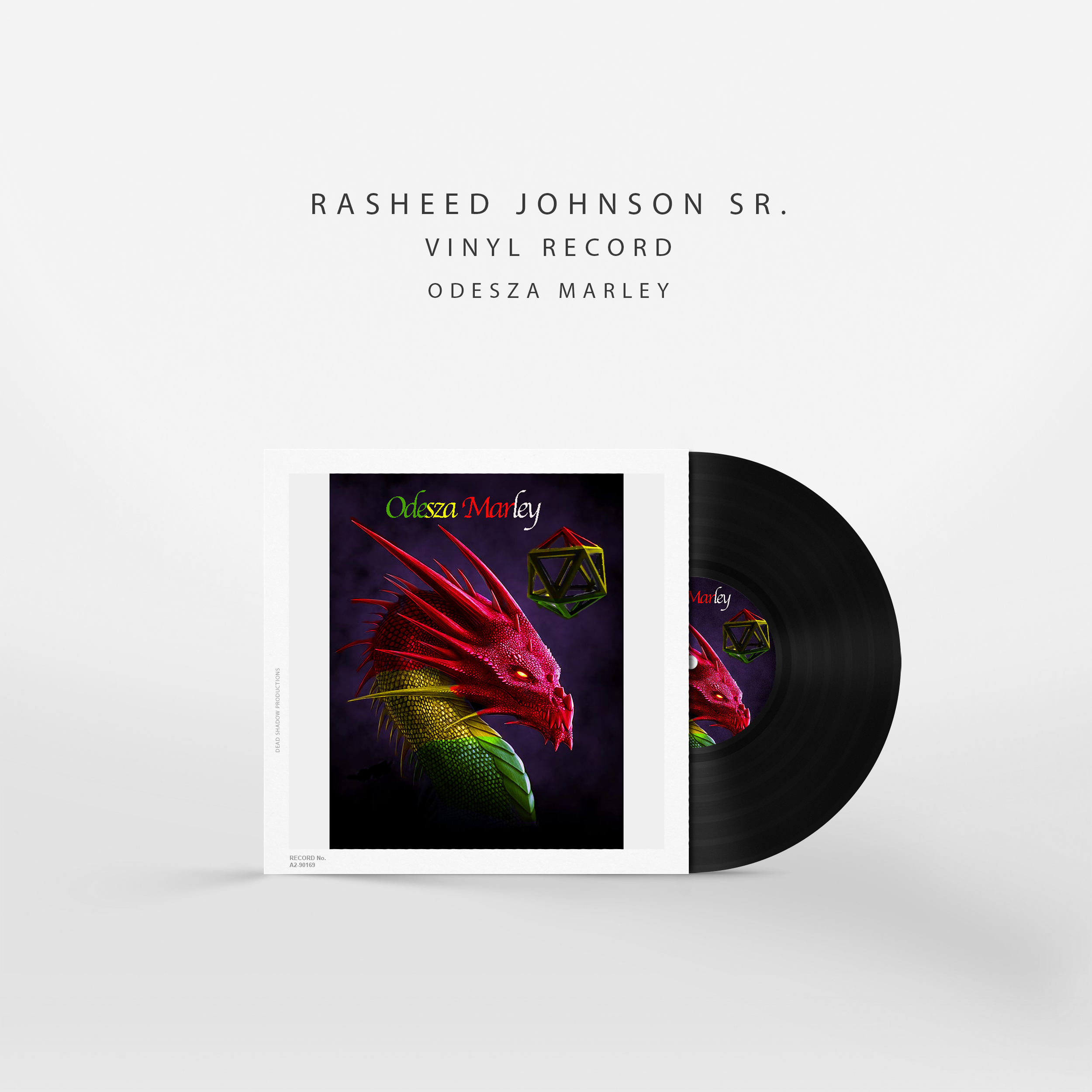 I was give two artist and told to design an album cover off the artist