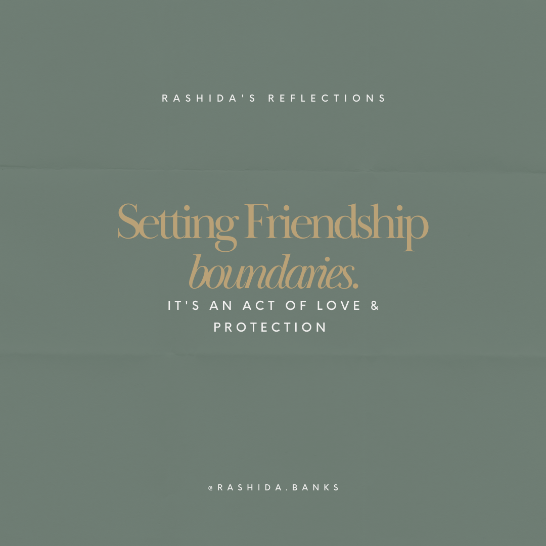 Setting Friendship Boundaries