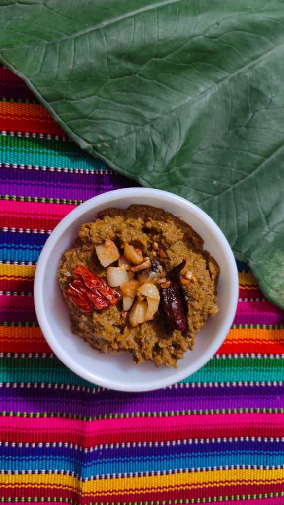 Colocasia Leaves Chutney