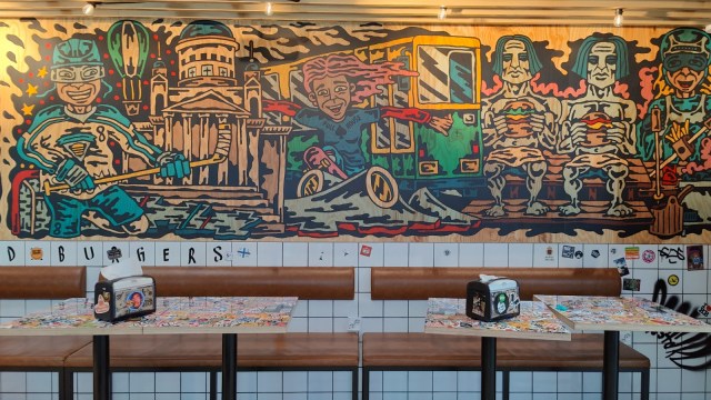 Art in underground stations in Helsinki