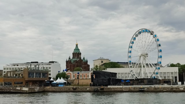 A veiw of Helsinki city