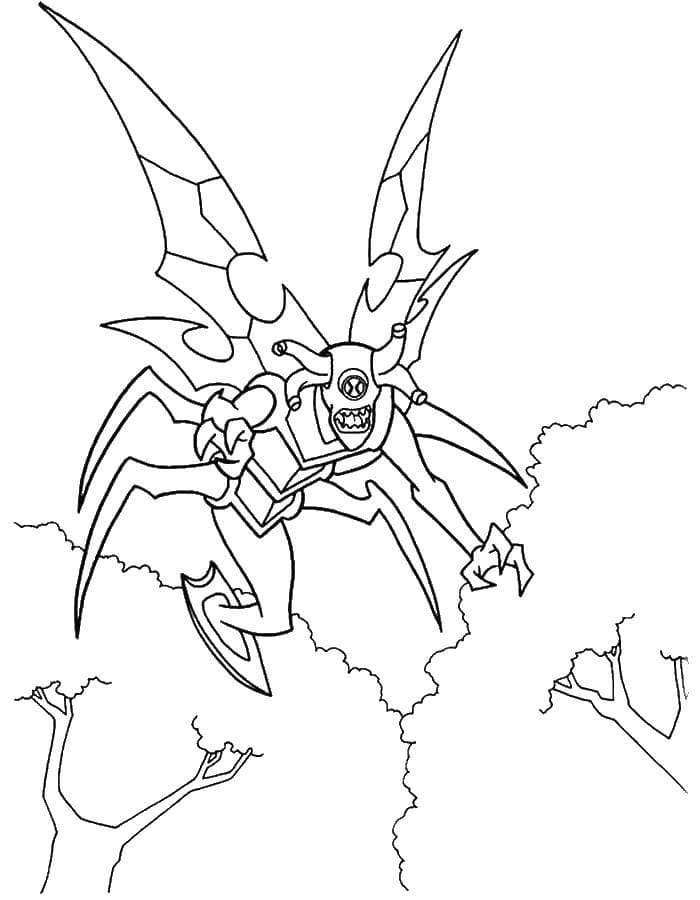 Ben 10 Zum Ausmalen Fur Kinder 49