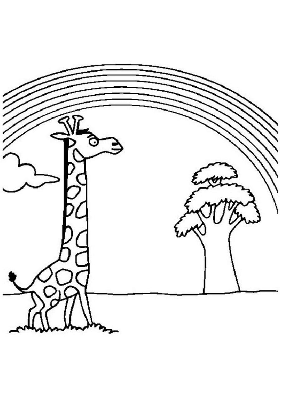 Regenbogen Ausmalbild Alles Wird Gut Ausmalbild Kribbelbunt