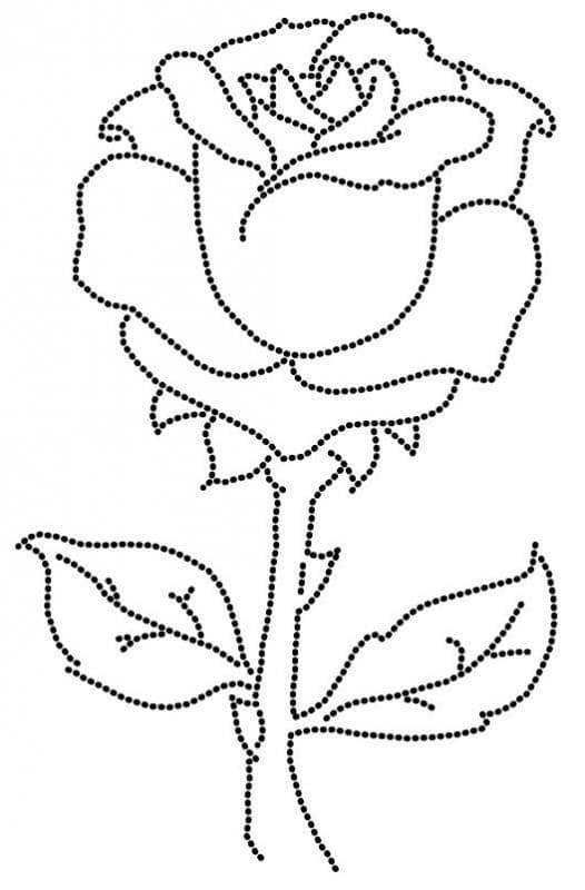 Malvorlage Rose Kostenlose Ausmalbilder Zum Ausdrucken