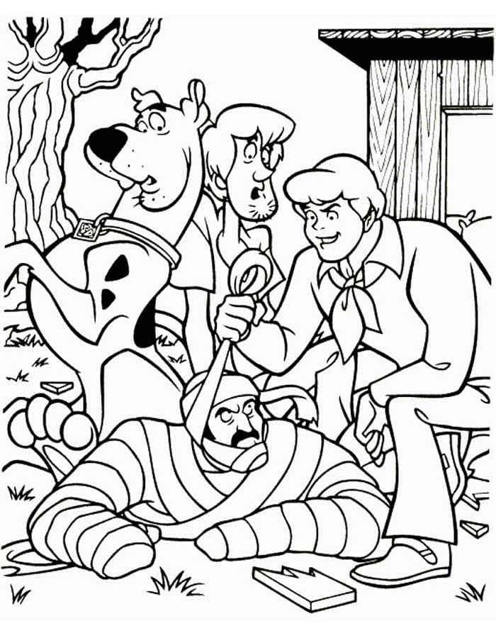 Outstanding Scooby Doo Coloring Pages Photo Ideas Page Friv Free For Azspring