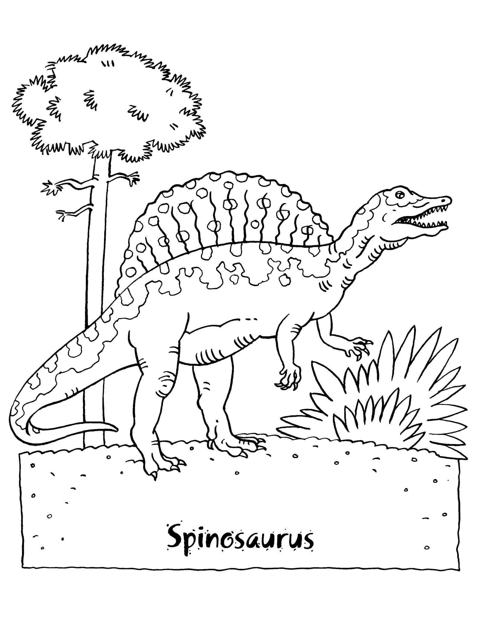 Jurassic World Dinosaur Coloring Pages