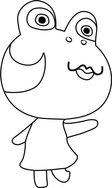 Download this adorable dog printable to delight your child. Animal Crossing Coloring Pages 100 Free Coloring Pages