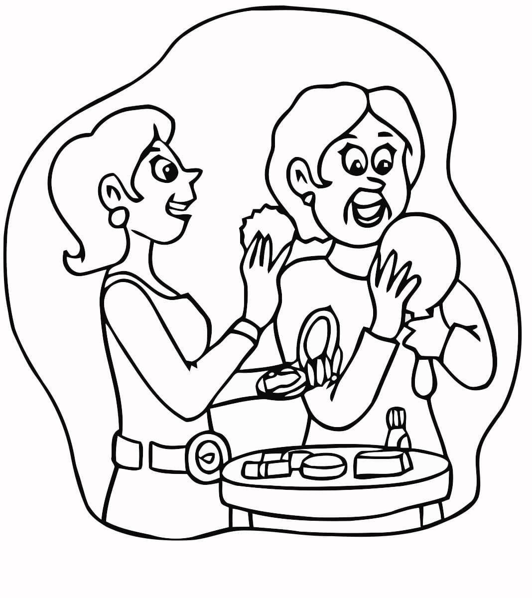 нарисованные ногти для раскраски