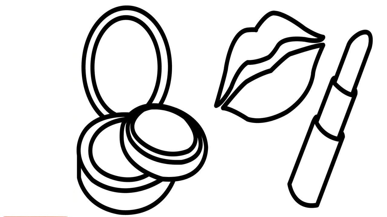 нарисованные ногти для раскраски