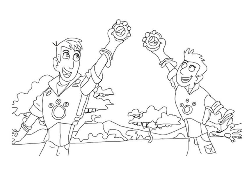 wild kratts coloring pages 30 pictures free printable