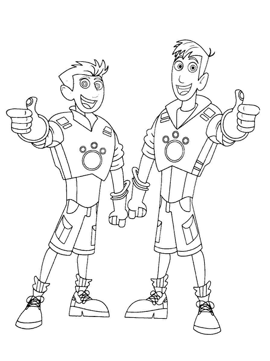 wild kratts coloring pages 30 pictures free printable