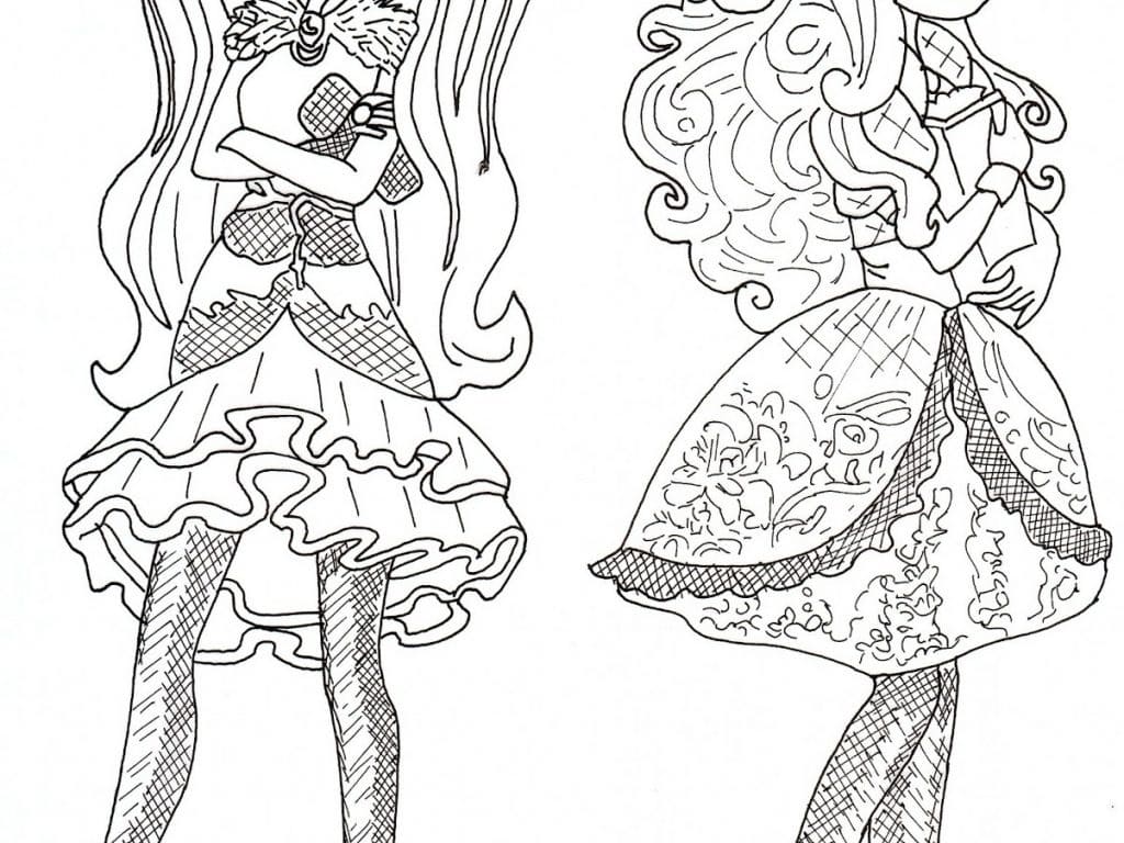 ever after high coloring pages 100 pictures free printable