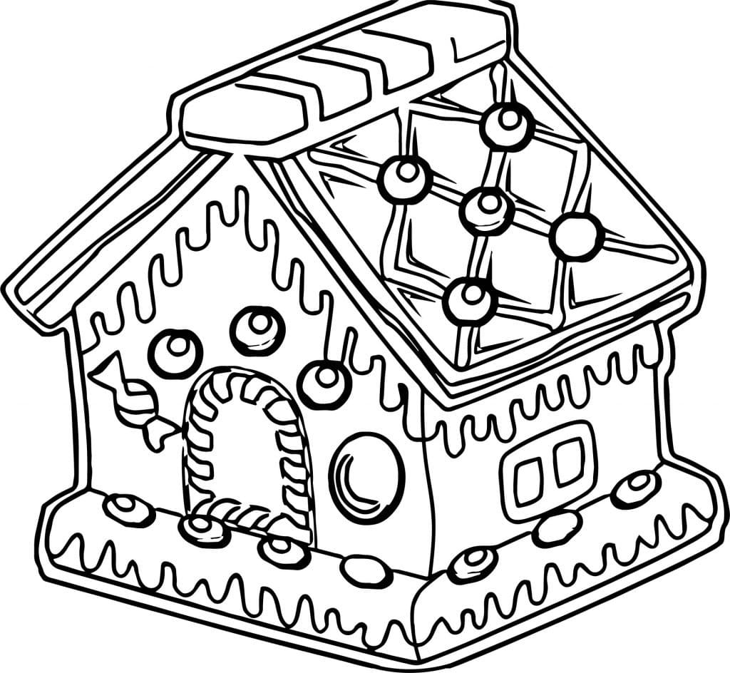 Should the style of your house dictate its exterior paint color? Gingerbread House Coloring Pages 100 Pictures Free Printable