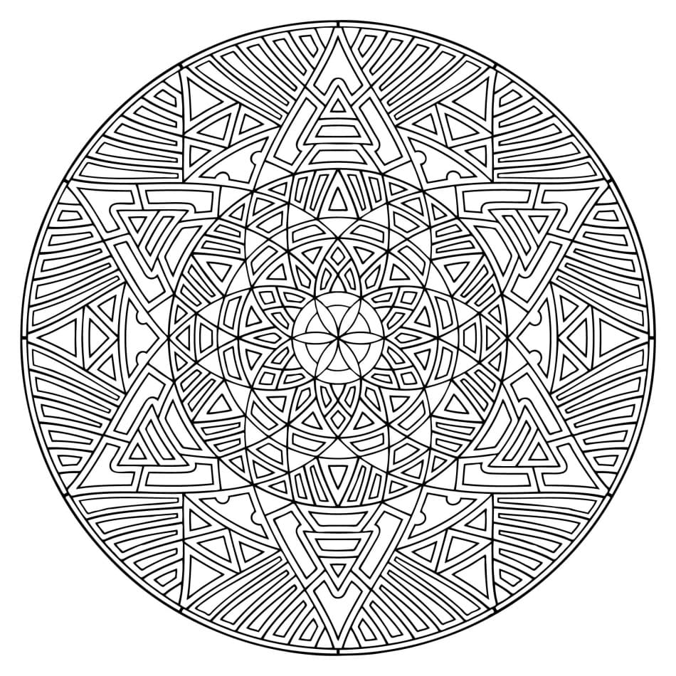 Hundreds of free spring coloring pages that will keep children busy for hours. Mandala Coloring Pages 100 Pictures Free Printable