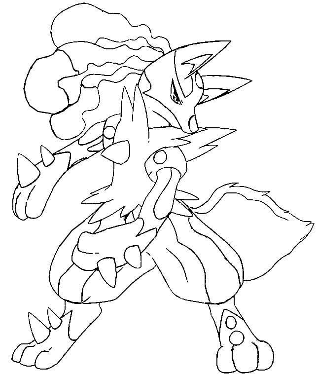 Pokemon malvorlagen mega charizard ex. Mega Pokemon Coloring Pages