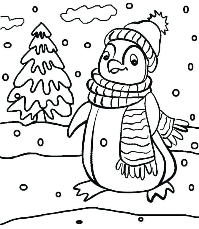 Cute penguin printable coloring pages are a fun way for kids of all ages to develop creativity, focus, motor skills and color recognition. Penguin Coloring Pages