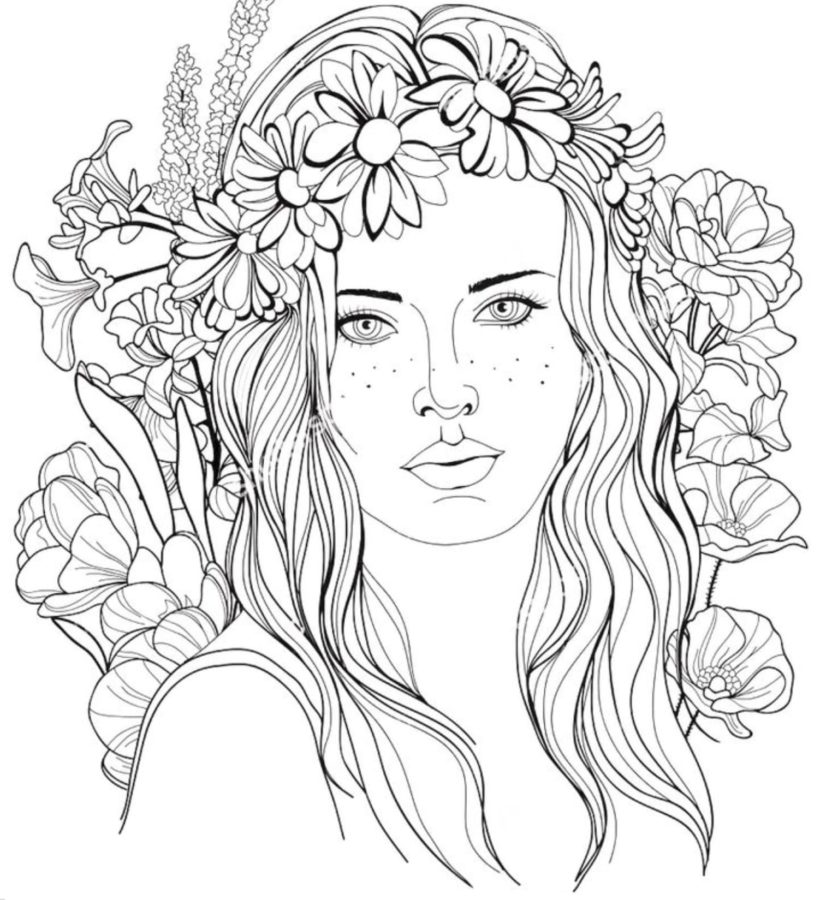 Free printable coloring pages of people