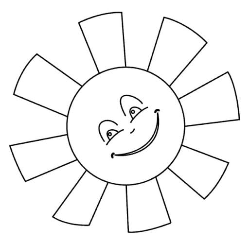 Each printable highlights a word that starts. Sun Coloring Pages 100 Best Pictures Free Printable