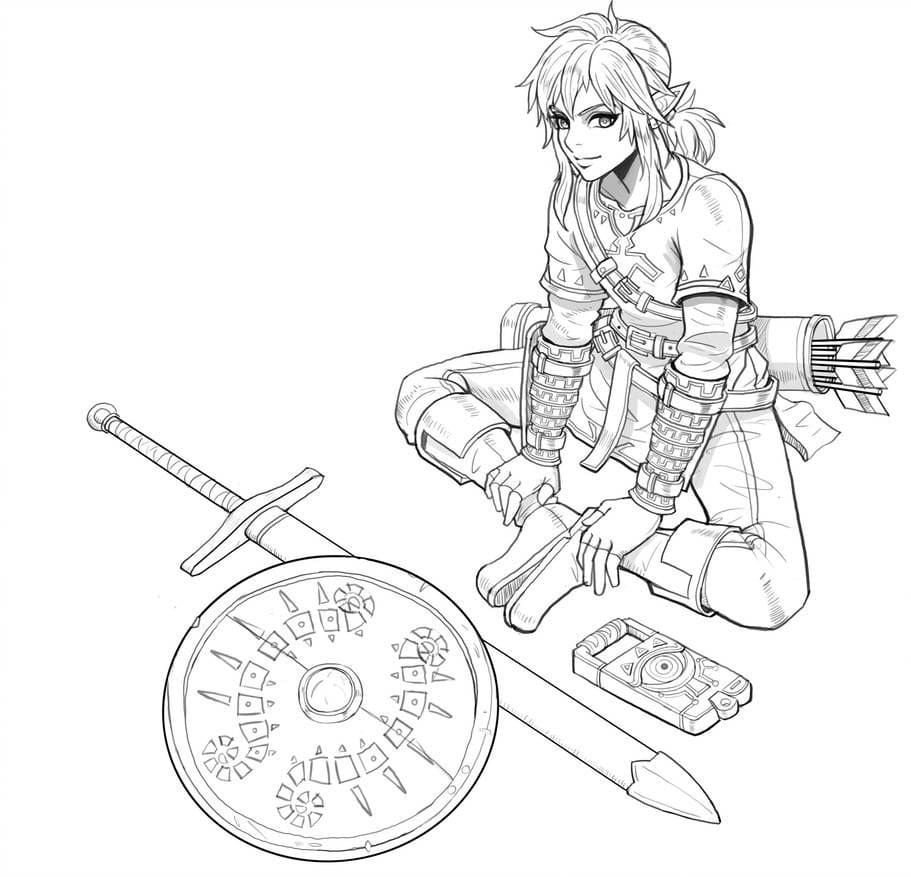 Featuring characters like princess zelda link and villain ganondorf these coloring pages are a rage amongst kids&nbsp;. The Legend Of Zelda Coloring Pages 100 Pictures Free Printable