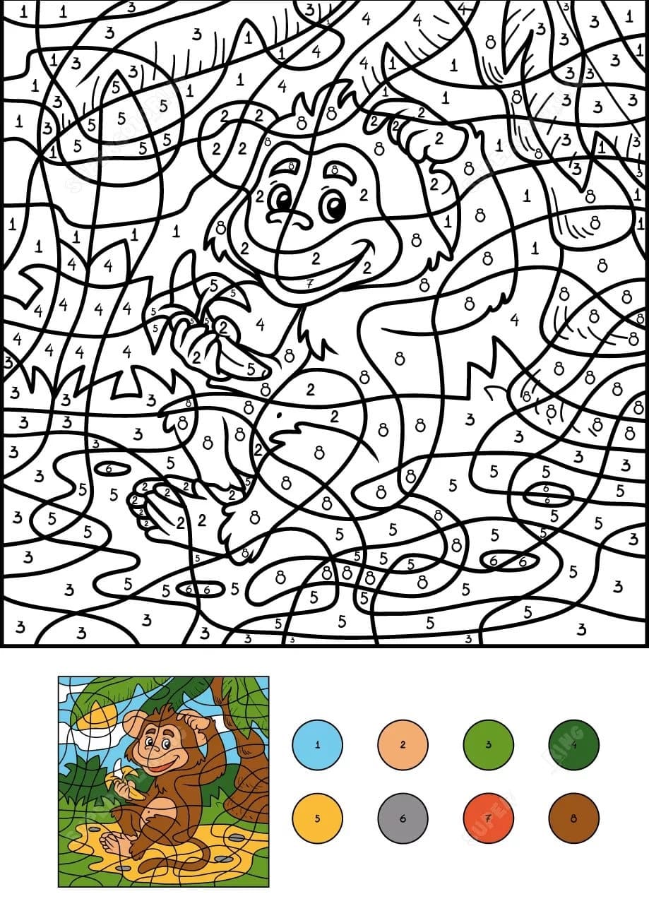 Die zahlen von 1 bis 10 sind schon vorgeschrieben und können mit dem stift ganz einfach nachgemalt werden. Ausmalbilder Malen Nach Zahlen Fur Kinder Drucken Sie 100 Neue Bilder