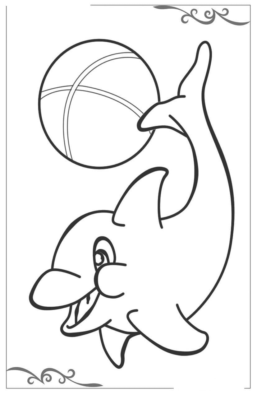 Ausmalbilder Delfine Malvorlagen Kostenlos Zum Ausdrucken