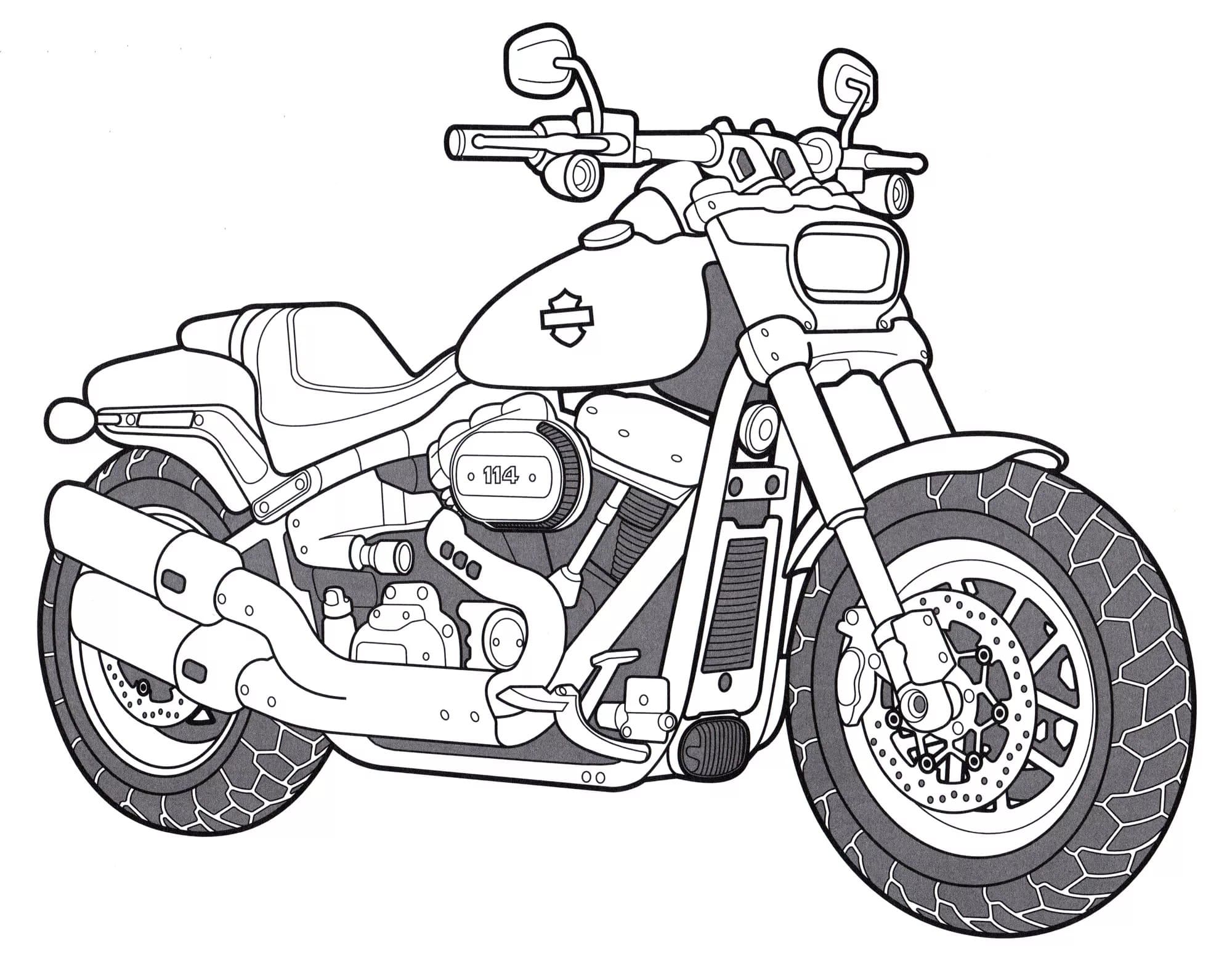 Cross Motorcycle Dog Coloring Page Bear Coloring Pages Fox Coloring Page