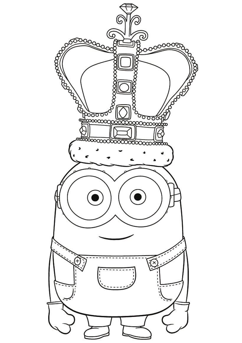 Minions Ausmalbilder Als Malvorlage Kostenlos Zum Ausdrucken Minions Shop
