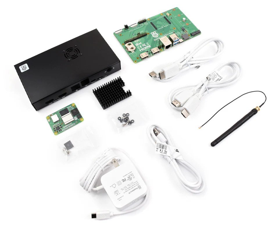 Raspberry Pi Compute Module 5 Dev Kit - Premium Landscape Art - Retina