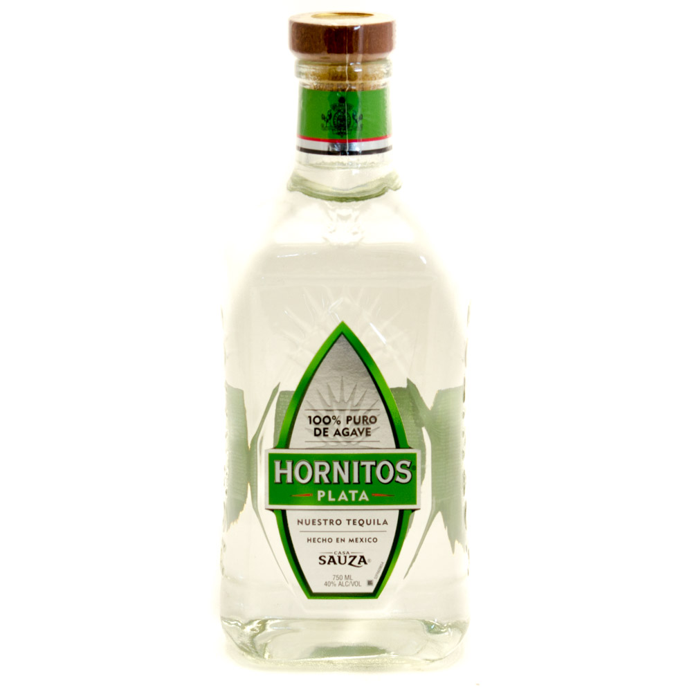 Hornitos Plata 100% Puro de Agave Casa Sauza 40% Alc/Vol 750ml