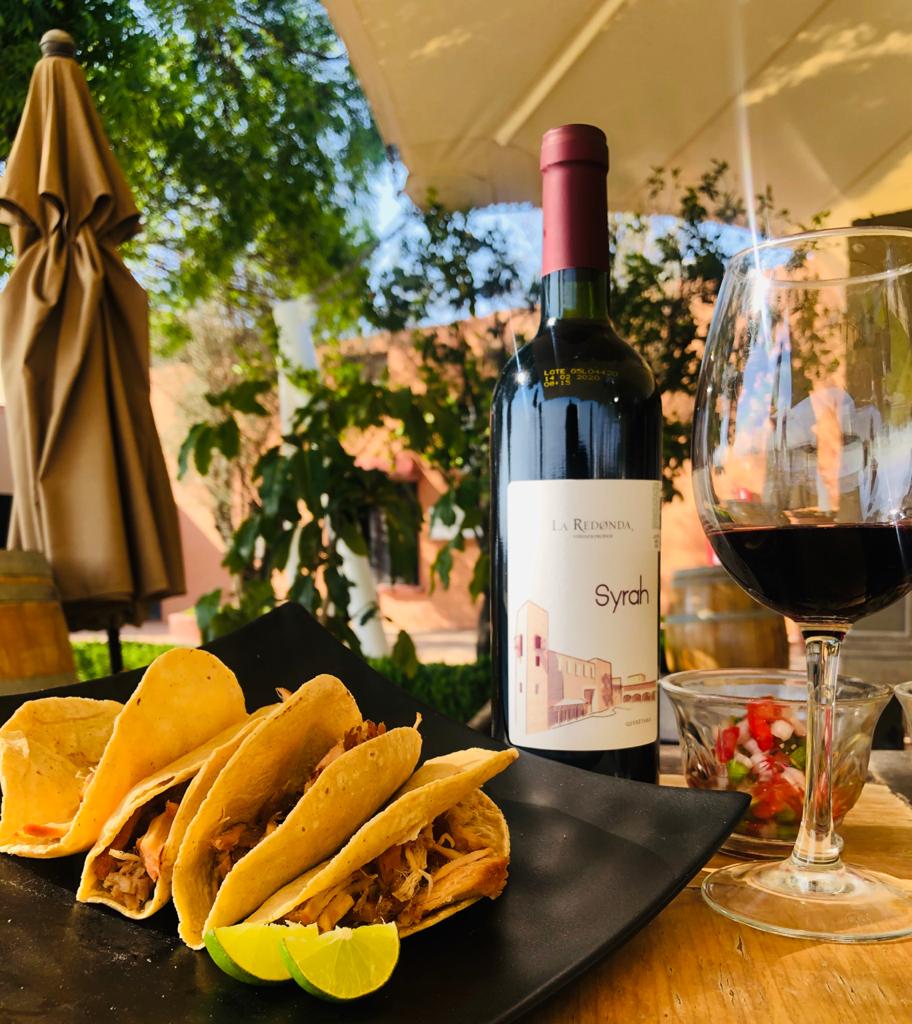 Tacos y Syrah