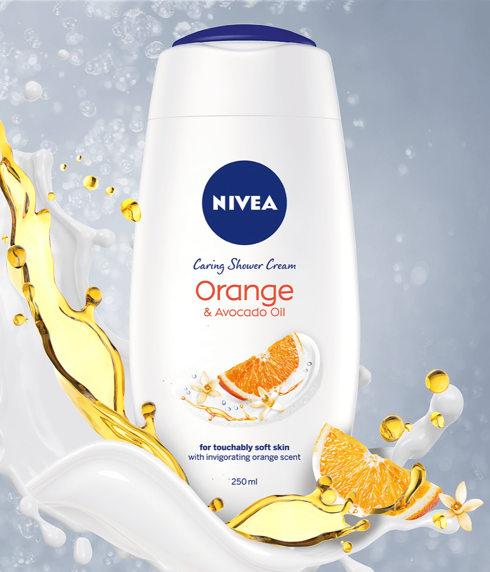 Nivea Shower Orange