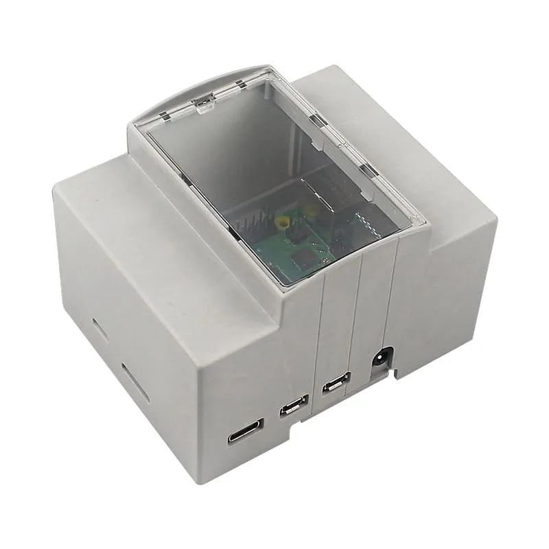 Plastic Din Case For Raspberry Pi 4b Raspberry Pi Case Accessaries Customization And - Vintage Illustration Collection - Full HD Quality