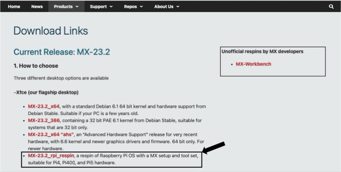 Installing MX Linux on Raspberry Pi: A Step-by-step Guide (1) Installing MX Linux on Raspberry Pi: A Step-by-step Guide (1)