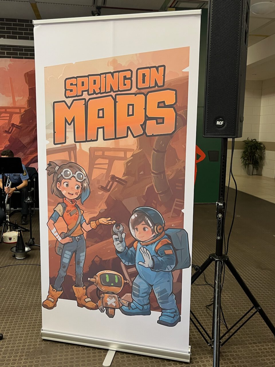 „Spring on Mars“ in der Schule im Rastbachtal: