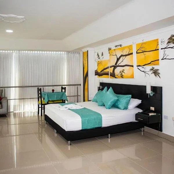 Hotel room at Hotel Bella Orquídea Neiva