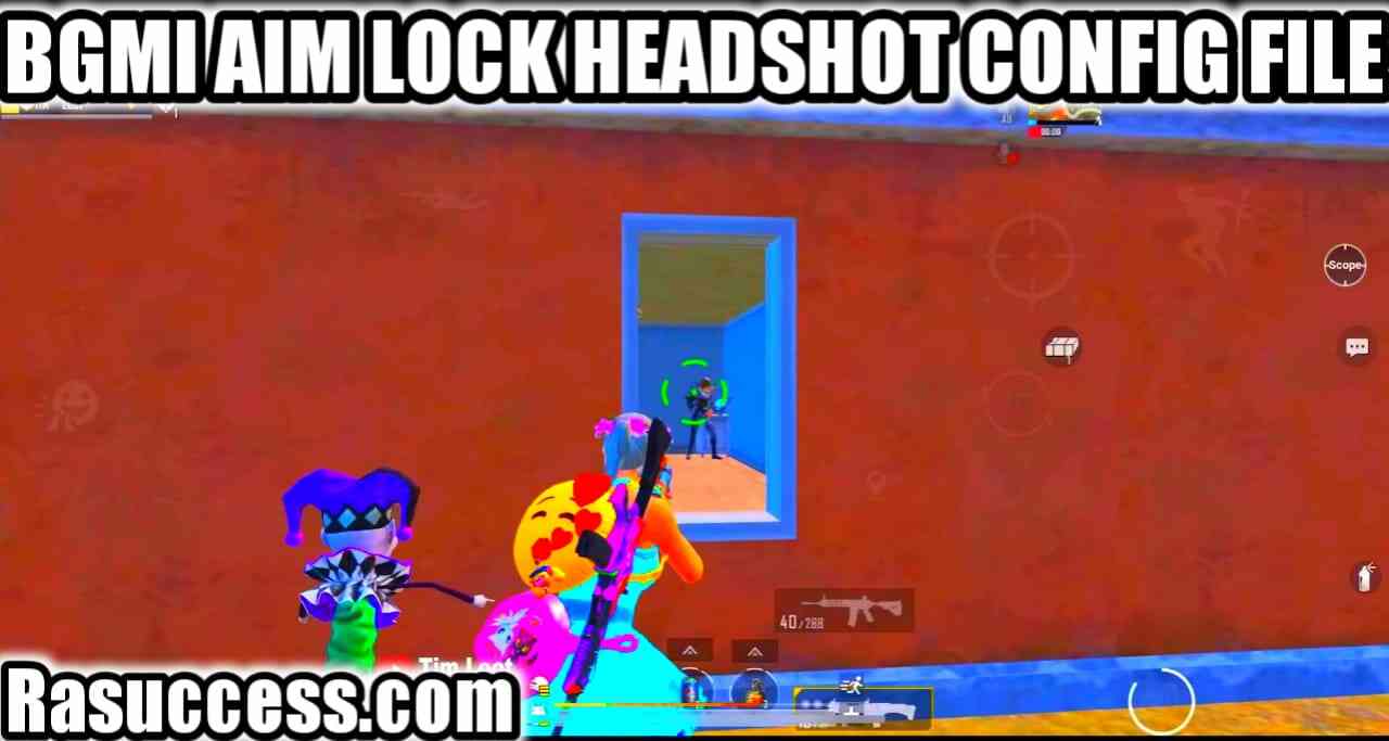 BGMI Aim Lock headshot Config File Download