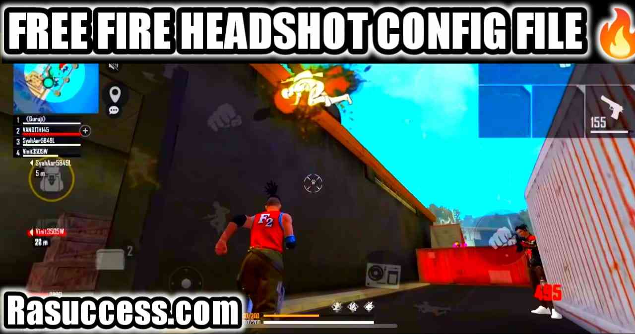 Free Fire One tap Headshot Config File