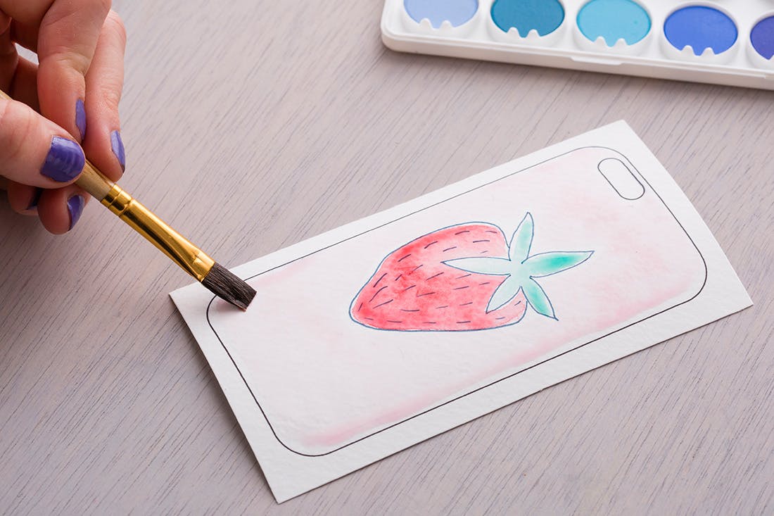 как можно разрисовать телефон