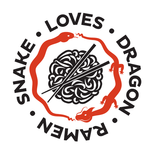 Snake Loves Dragon Ramen logo
