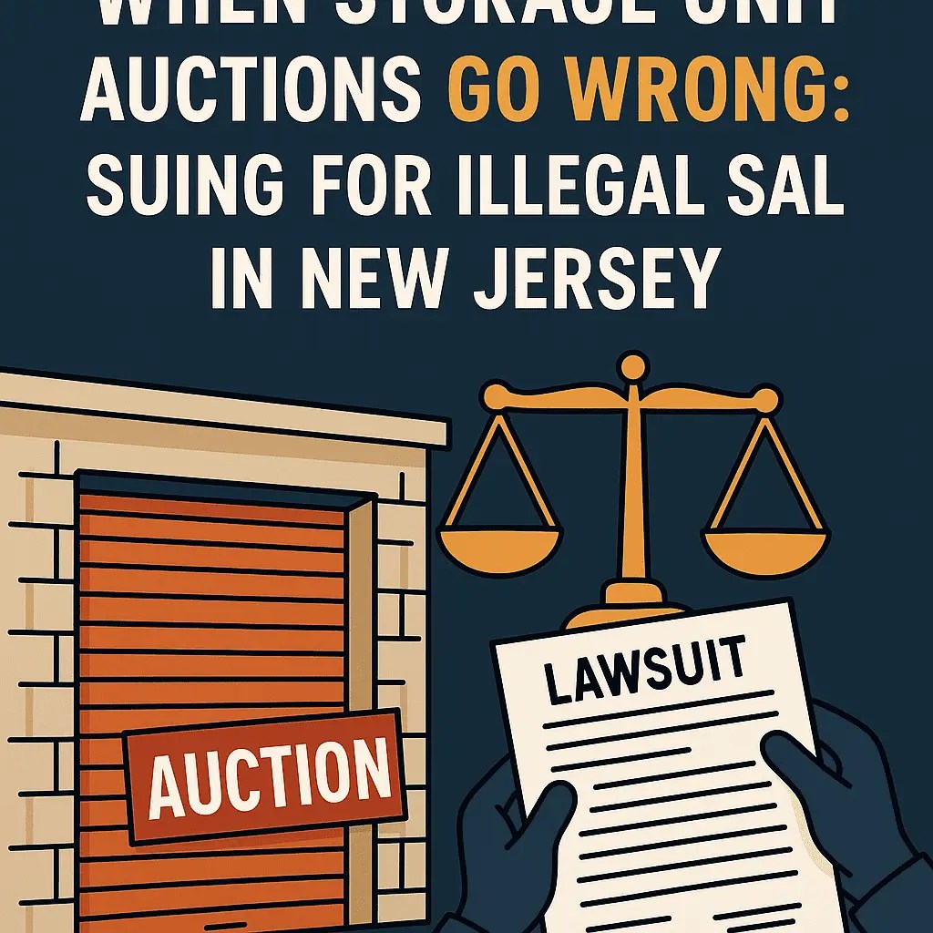 When Storage Unit Auctions Go Wrong: Suing for Illegal Sales in New Jersey