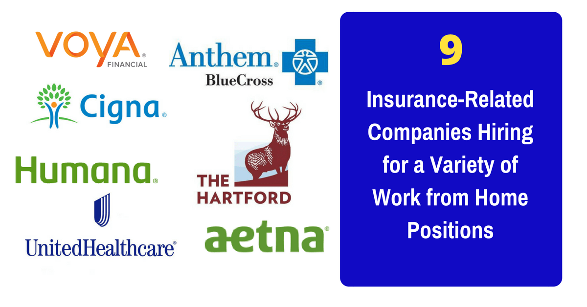 Whether you're looking for homeowners insurance or car insurance in florida, it helps to know the highest rated providers. 9 Insurance Related Companies With Work From Home Positions Work From Home Jobs By Rat Race Rebellion