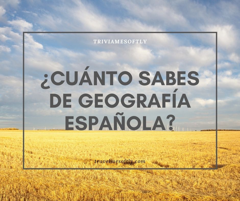 geografía española