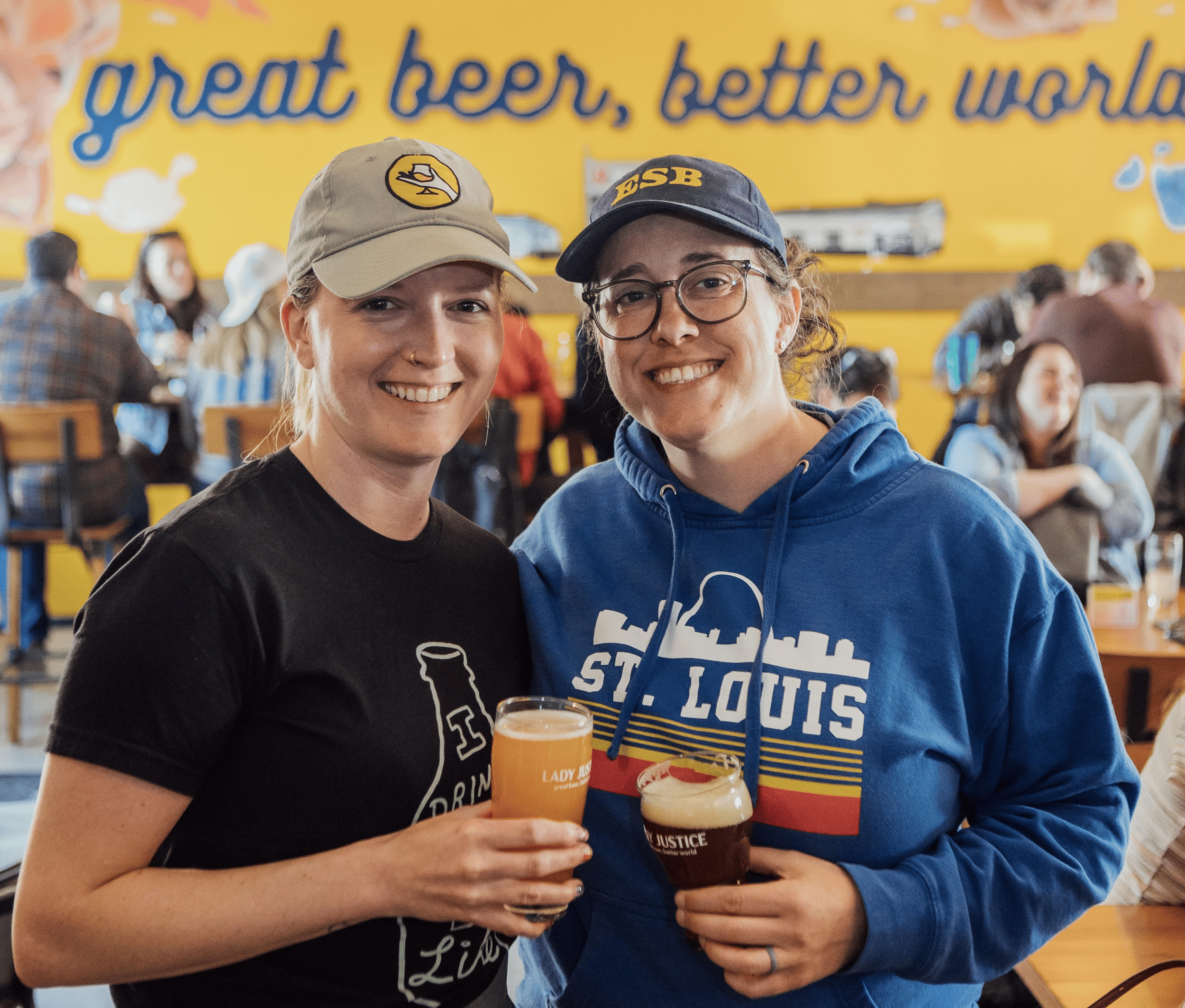 Lady Justice Brewing prioritizes social justice and a tight-knit taproom environment