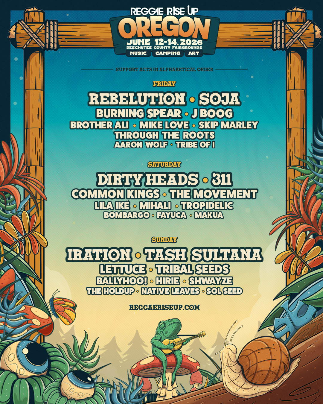 Reggae Rise Up Oregon Promo Code ENCORE