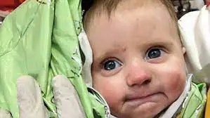 <strong>2-Month-Old Baby Rescued From Under Rubble</strong>