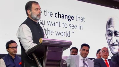 <strong>Rahul Gandhi says has to speak overseas about India’s problems as he’s not allowed to speak in India; slams Jaishankar for China remarks</strong>