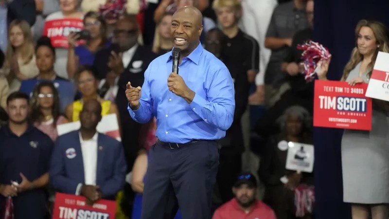 "Breaking News: Senator Tim Scott Announces Historic Presidential Run, Promises a New Era for America!