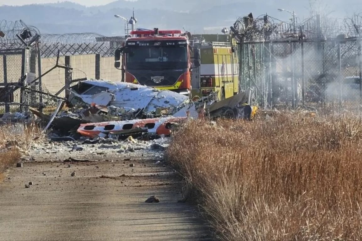 "Jetliner Crash in South Korea: 179 Dead After Fiery Runway Disaster"
