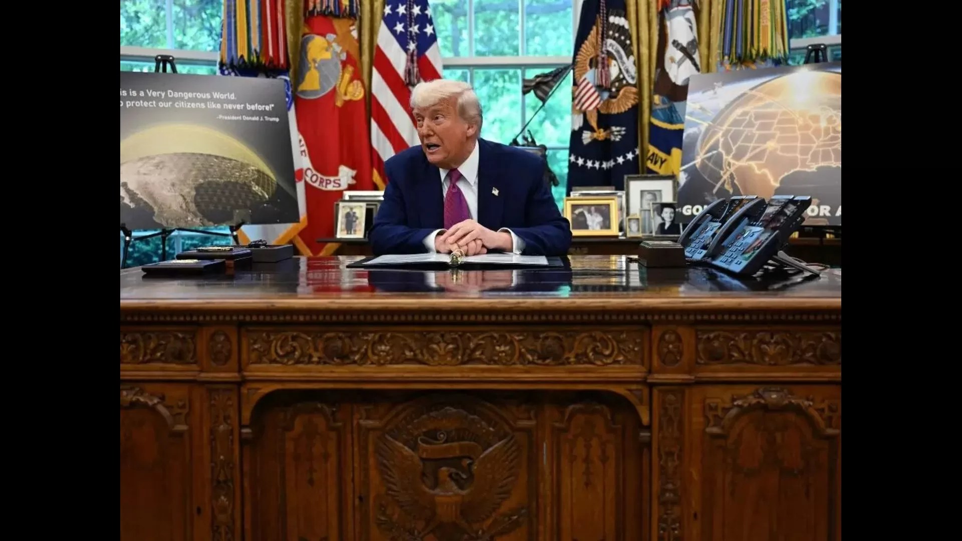 Trump Launches $175B “Golden Dome” Missile Shield to Defend Against China & Russia Threats